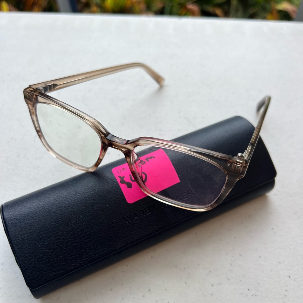Warby Parker Hughes M - Medium Square Eyeglasses Frames 52-17-140 - Picture 2 of 7